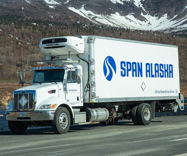 freeze and chill Span Alaska van